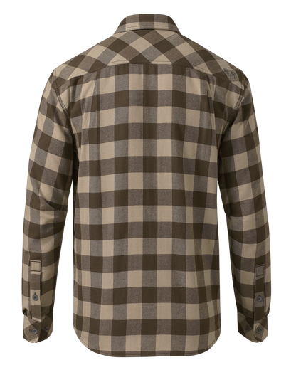 Outlet Field Flannel Shirt | Brown Buffalo Check