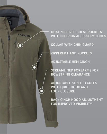 Outlet KUIU Proximity LT Hooded Jacket | Ash
