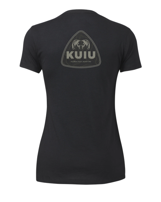 Outlet KUIU Women’s Topo Shield T-Shirt | Black