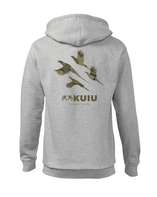 KUIU Valo Upland Hoodie | Heather Grey