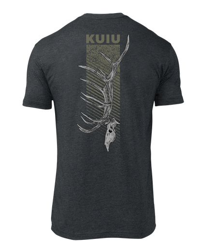 KUIU Elk Skull T-Shirt | Charcoal