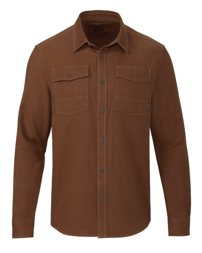 Outlet Field Flannel Shirt | Saddle