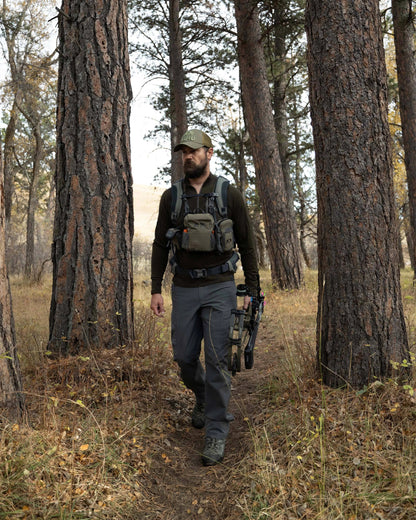 ULTRA Merino 145 Zip-T Hunting Shirt | Gunmetal