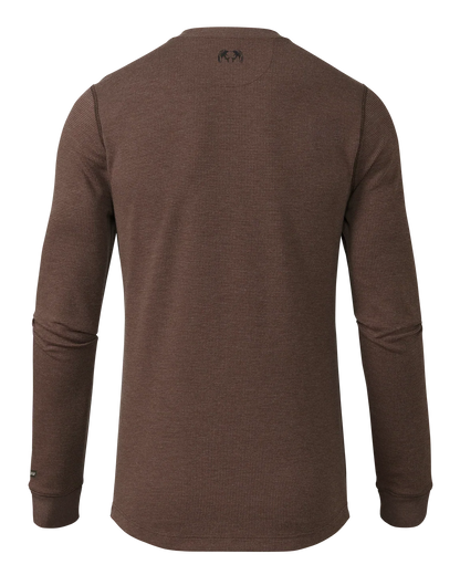 Canyon Waffle Henley | Cedar Heather