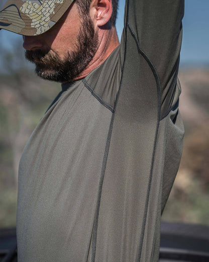 Vital S3 Long Sleeve Crew | Ash