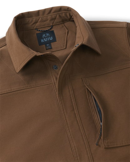 Outlet Brawley Canvas Jacket | Saddle