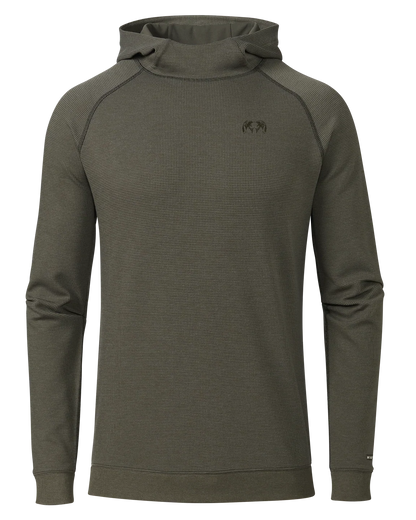Canyon Waffle Hoodie | Ash Heather