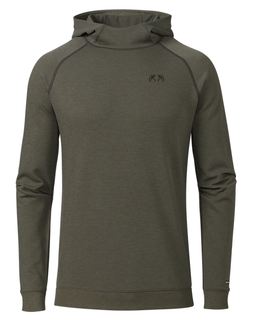Canyon Waffle Hoodie | Ash Heather