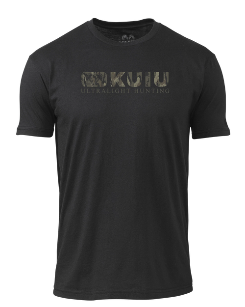 KUIU Veros Block Logo T-Shirt | Black