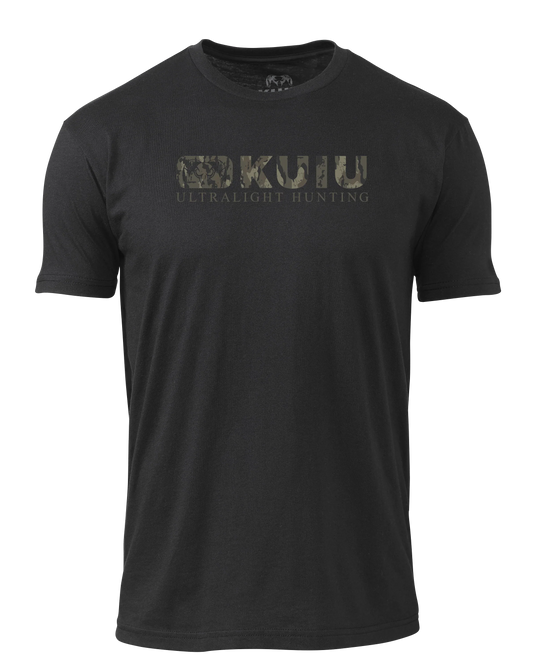 KUIU Veros Block Logo T-Shirt | Black