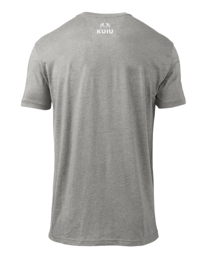 KUIU Box Logo T-Shirt | Heather Grey