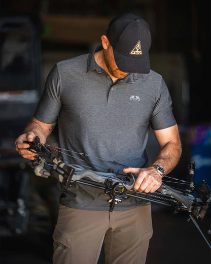 Outlet KUIU Performance Polo | Heather Navy