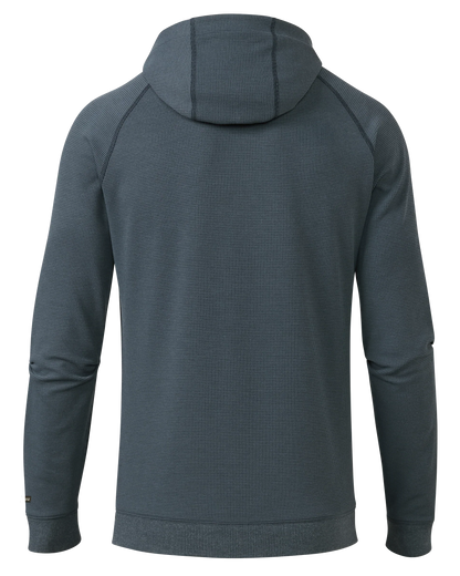 Canyon Waffle Hoodie | Steel Blue Heather