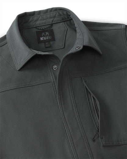 Outlet Brawley Canvas Jacket | Gunmetal