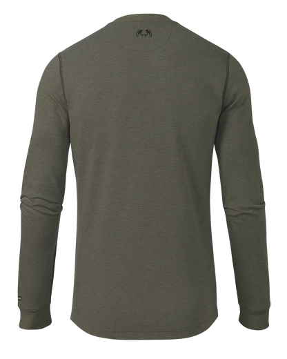 Canyon Waffle Henley | Ash Heather