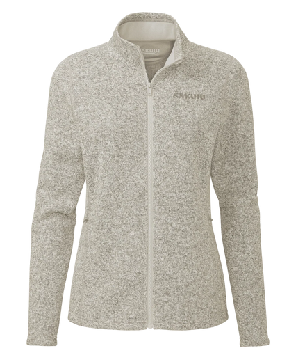 Women's Base Camp Full Zip Sweater | Woodsmoke Heather