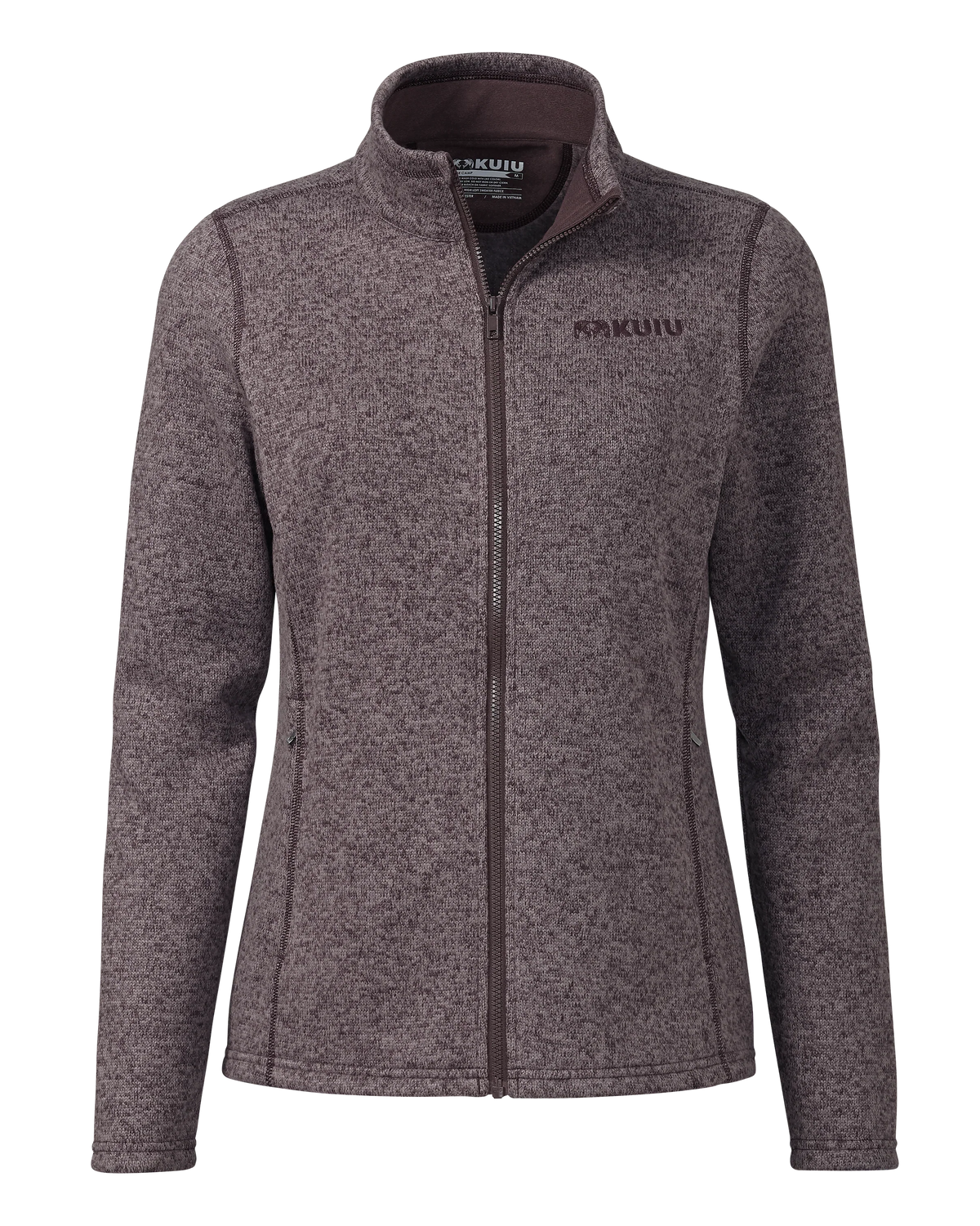 Women's Base Camp Full Zip Sweater | Dusk Heather