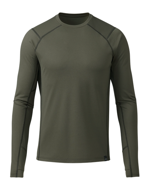 Vital S3 Long Sleeve Crew | Ash