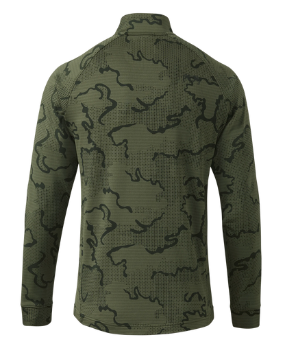 Outlet Ridgepoint Fleece Zip-T | Olive Tonal