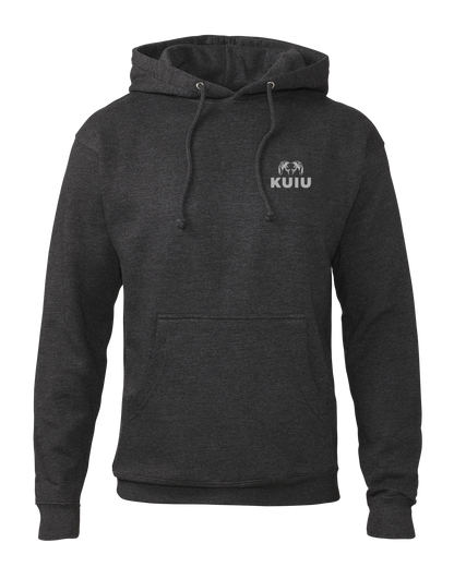 KUIU Elk Skull Hoodie | Charcoal