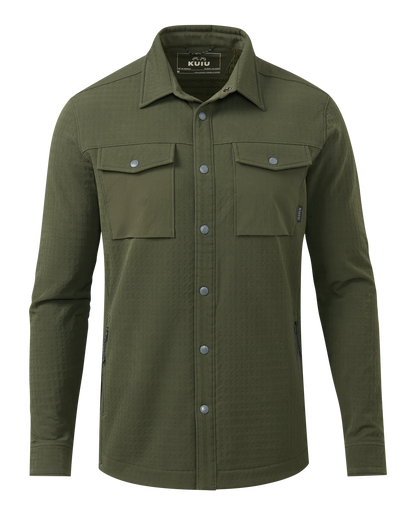Outlet Blockfield Fleece Shirt Jacket | Wildwood