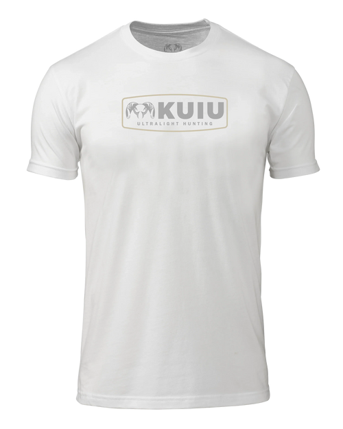 Outlet KUIU Outlined Patch T-Shirt | White