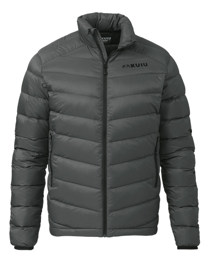 Outlet Super Down LT Jacket | Gunmetal