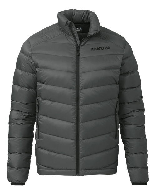 Outlet Super Down LT Jacket | Gunmetal