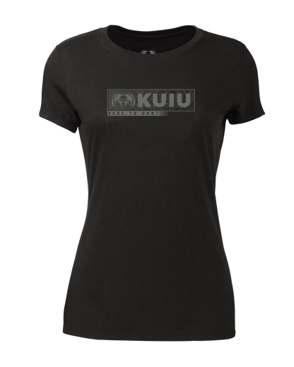 Outlet Women's Here to Hunt Gritstone T-Shirt | Black