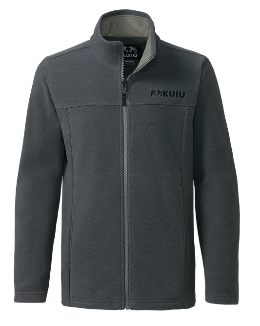 Youth Versa Fleece Full Zip | Gunmetal