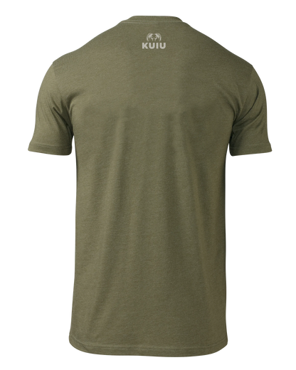 KUIU Box Logo T-Shirt | Military Green