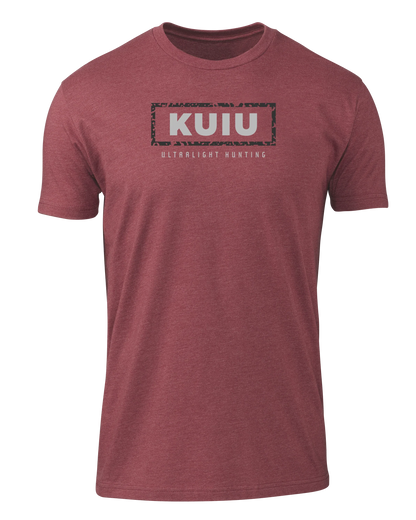 KUIU Box Logo T-Shirt | Cardinal