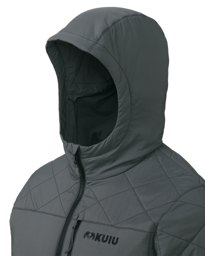 Outlet Granby Hooded Jacket | Gunmetal