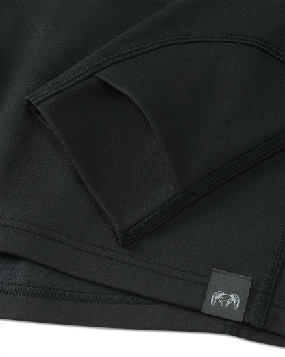 Vital S3 Zip-T Hoodie | Black
