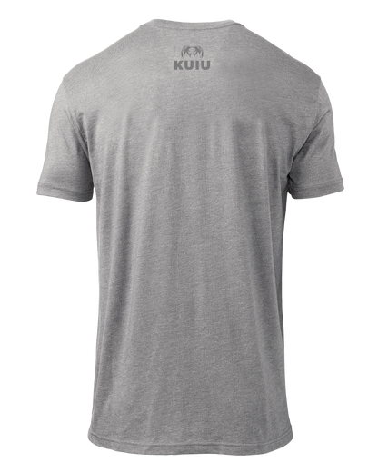 KUIU Solid Vertical T-Shirt | Heather Grey